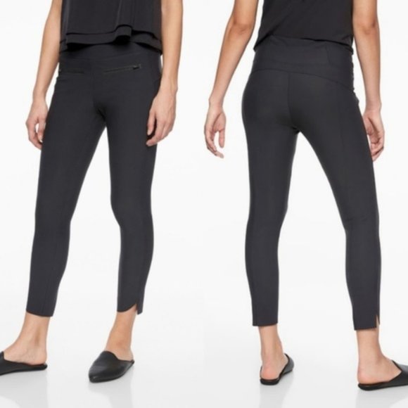 Athleta Pants - ATHLETA Stellar Crop Pant - Black, Sz M